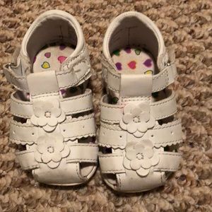 Garanimals White Sandals Toddler size 4
